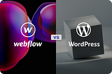 webflow vs wordpress — brand logos