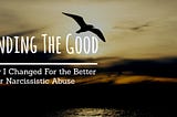 Finding The Good After Narcissistic Abuse