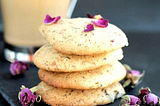 Desserts — International Cookie — Rose Petal Cookies