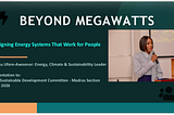 Beyond Megawatts: Designing Energy Systems That Work for People