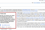 Wikipedia Fundraising campaign: Product feature case study