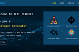 Tech Newbie: My React Exam Project