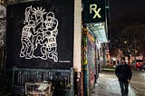 A mural at the 2nd Avenue Subway stop in New York City depict three ICE officers assaulting the Statue of Liberty.