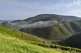 Mountains in Rwanda, infer to the learning path is like climbing mountain by mountain.