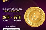 BEI ANNOUNCES PRE-TOKEN SALE DATE