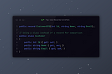 💡 C# Tip: Use Records for DTOs