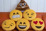 All you need are these emoji pillows!