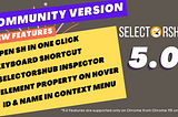 What’s new in SelectorsHub 5.0?