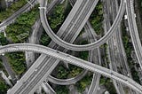 aerial photo of gray concrete top roads Photo by _M_V_ on Unsplash