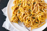 Creamy {Vegan} Butternut Squash Linguine with Fried Sage @ Cookie + Kate