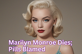 FROM THE ARCHIVES: MARILYN MONROE DIES; PILLS BLAMED