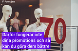 Därför fungerar inte dina promotions och så kan du göra dem bättre