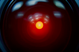 Iconic shot of HAL 9000 from from 2001: A Space Odyssey movie