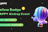 Yellow Badge CAPPY Airdrop Event