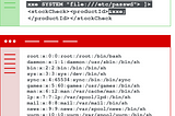 XML external entity (XXE) injection