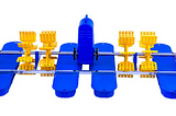 YC-1.5 Six Impeller Waterwheel Aerator