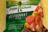 Postscript: Green Giant Restaurant Style Honey Glazed Carrots with Sage Butter