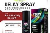 Explore NottyBoy delay spray for prolonged pleasure