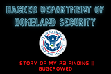 LDAP anonymous login story of my 3 simple P3 findings in DHS