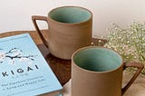 Experience the perfect blend of art and functionality with our handcrafted light brown ceramic mug…