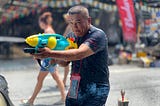 songkran water festival phuket thailand 2024