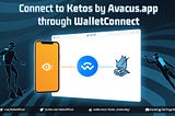 Perfect security and experience using Avacus.app with WalletConnect