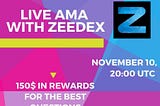 Unigems AMA with Cheong from Zeedex — RECAP