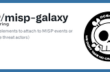 DCG420 updates MISP Taxonomy and Introduces New MISP Galaxy for MITRE Engage Framework