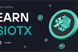 Earn IoTX token on CoinMarketCap