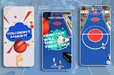 Converse branded Minigame for the SNIPES App to increase Brand Awareness — developed by Demodern.