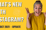 New Instagram update October 2021- Yellow Tuxedo