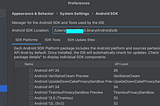 cordova — No usable Android build tools found.