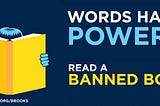 child reading book: words have power read a banned book