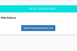 Reset password Token led to account takeover