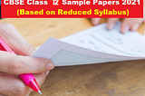 CBSE Class 10, 12 board exams 2021: Sample Papers released, Key changes in paper pattern & exam…