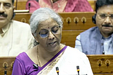 Finance Minister Nirmala Sitharaman presents the Budget 2024 in Parliament