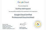 How I passed the GCP Professional Architect Exam