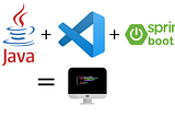 Java + VS Code + Spring Boot Extension = Web Dev
