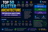 Top 50 Flutter Architecture Interview Questions (With Real Scenarios)