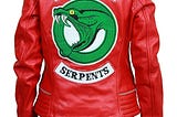 Southside Serpents Red Real Riverdale Leather Jacket
