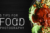 5 food photography tips for beginners