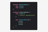 ‘Template Method’ Pattern in Swift