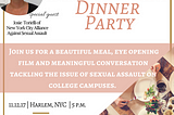 Our first live event! It’s a Documentary Dinner Party and you’ll want a seat at the table.