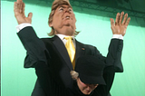 Donald Trump’s puppet at “the Guignols”