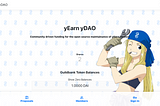 yDAO for yEarn Community Funding