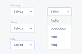 Easy way to make Country State City Picker in flutter