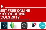 15 Best free online photo editing tools 2018