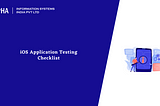 iOS Application Testing Checklist