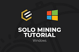 Epic Cash Mining Tutorial (Windows)