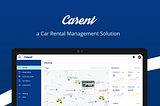 UI Case Study — a Car Rent Management Web App